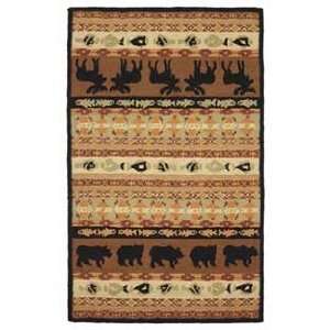  828 Aurora AU19 Southwestern 4 x 6 Area Rug