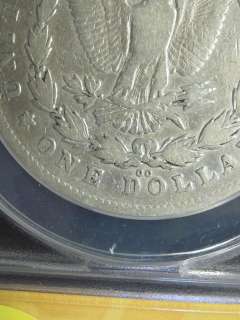 1878 CC Silver Morgan Dollar ANACS VG 8 Cleaned Details  
