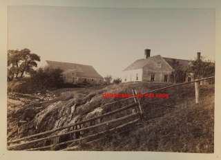1892 Albumen Photo Book Orrs Island Harpswell Maine ME  