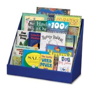  Book Shelf, Classroom Keeper, 3 Tiered, 17x20x10, Blue 