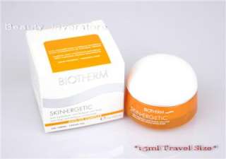 BIOTHERM SKIN ERGETIC Day Non Stop Anti Fatigue Moisturizer Cream Gel 