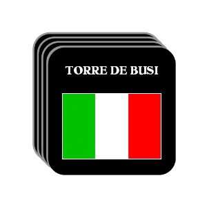  Italy   TORRE DE BUSI Set of 4 Mini Mousepad Coasters 