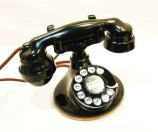 STUNNING 1930 WESTERN ELECTRIC MODEL 102 DIAL DESK PHONE, WITH 534 