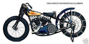 1932 HARLEY DAVIDSON ~ HILLCLIMBER MOTORCYCLE ~ MAGNET  
