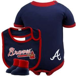 Atlanta Braves Bib N Booty 6/9 