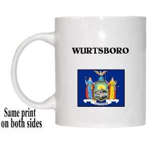  US State Flag   WURTSBORO, New York (NY) Mug Everything 