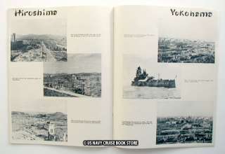 damage and war ruins burned out areas of hiroshima and yokohama