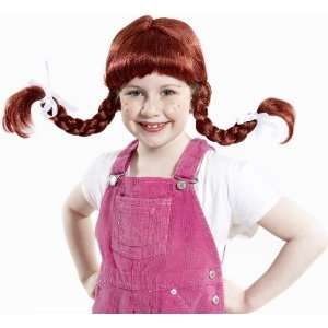  Red Haired Braided Child Wig Toys & Games