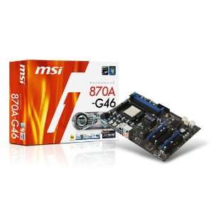  MSI 870A G46 Desktop Motherboard   AMD 870 Chipset 
