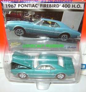 1967 67 PONTIAC FIREBIRD 400 H.O. MUSCLE CARS DIECAST  