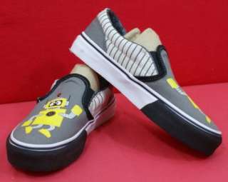 Brand New Yo Gabba Gabba PLEX Size 1.5 Classic Slip On Vans OTW Shoe 