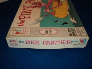Vintage 1969 The Pink Panther Game by Milton Bradley  