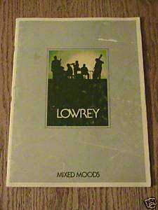 1975 LOWREY MIXED MOODS SHEET MUSIC BOOK  
