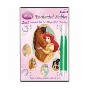   Ink Disney Enchanted Stables Magic Painting Book 2 Toys & Games