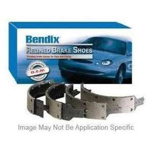 Bendix R272 Rear Relined Brake Shoe Set Automotive