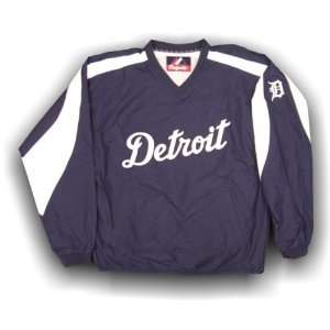 Detroit Tigers Pickoff V Neck Pullover Jacket  Sports 