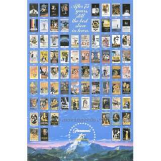 Paramount 75th Anniversary 1987 27x40 Movie Poster A  