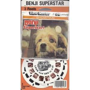  Benji Superstar 3d View Master 3 Reel Packet Toys & Games