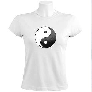 Ying Yang Original Sign Women T Shirt Vintage yin yan  