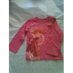   Enchanted Giselle Pink Long Sleeve Giselle T Shirt   Size M/7 8yr