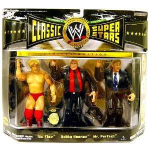   Figure 3 Pack [Ric Flair, Bobby Heenan & Mr. Perfect] Toys & Games