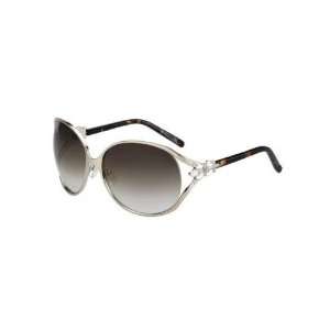  Tortoise Frame/Grey Gradient Lens Metal Sunglasses