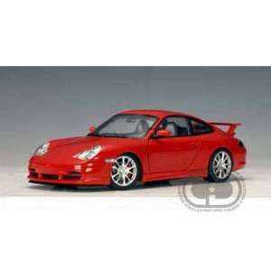  2003 Porsche 911 GT3 Street Car 1/18 Red Toys & Games