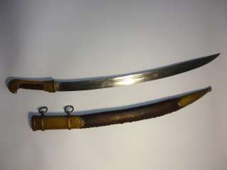   Length with Scabbard 74 cm , Blade Length 55 cm , Blade Width 3.2 cm