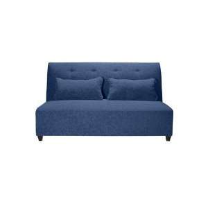  Bernini Sofa 36hx68l Suede Lipstick