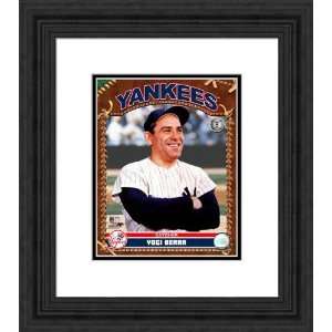  Framed Yogi Berra New York Yankees Photograph
