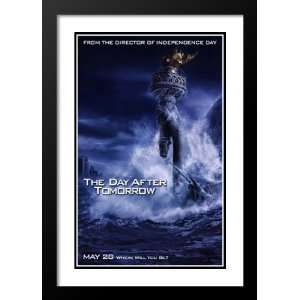  The Day After Tomorrow 20x26 Framed and Double Matted Movie 