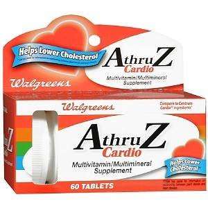  A Thru Z Multivitamin/Multimineral Supplement Tablets, 60 ea