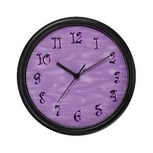  Purple Cool Wall Clock by 