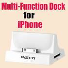 Multi Function Charging Dock Station Charger Stand Cradle for iPhone 