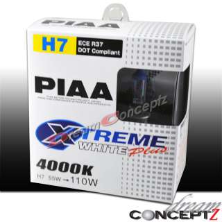 This is a brand new 1 box (pair) PIAA H7 4000K Xtreme white plus bulbs 