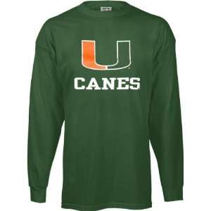    Miami Hurricanes Long Sleeve Adage T Shirt
