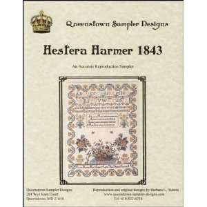  Hestera Harmer 1843   Cross Stitch Pattern Arts, Crafts & Sewing