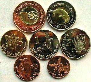 Andaman Nicobar 2011 Set of 7 Coins,With 2 Bimetal Coin  