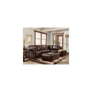  Marlo   Mahogany Sectional Set by Signature Design By 