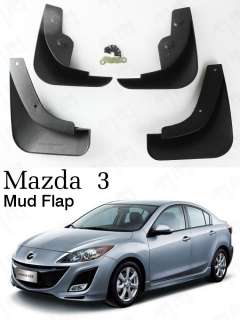 Mazda 3 Mud Flaps Full Set Package Splash Guards  