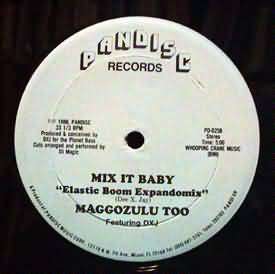 Maggozulu Too Mix It Baby Pandisc 12 EX Maggotron DXJ  