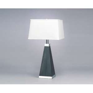  Woodworks Pyramid Table Lamp