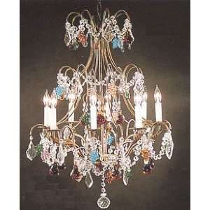  A83 FR/812/8 Chandelier Lighting Crystal Chandeliers