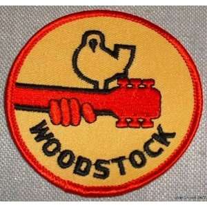  WOODSTOCK 1970s Music Festival 3 1/4 Embroidered PATCH 