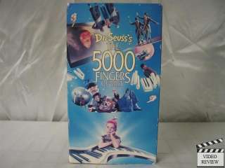5000 Fingers of Dr. T, Dr. Seusss The VHS Roy Rowland 043396901636 