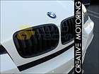 New 2007 2013 BMW X5 or X5M Matte Black Shadow Grille E