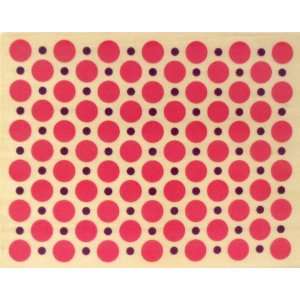   Dots Background Rubber Stamp   Wood Mounted Arts, Crafts & Sewing