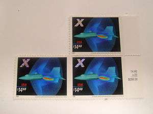 USPS Express STAMP X Plane Hologram 14.40 #4019 XPLANE  