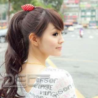 Brand New Hot Sell Ponytail Hairpiece Scrunchie Stylish Synthetic Hair 