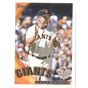 2010 Topps Bruce Bochy   MANAGER   San Francisco Giants 